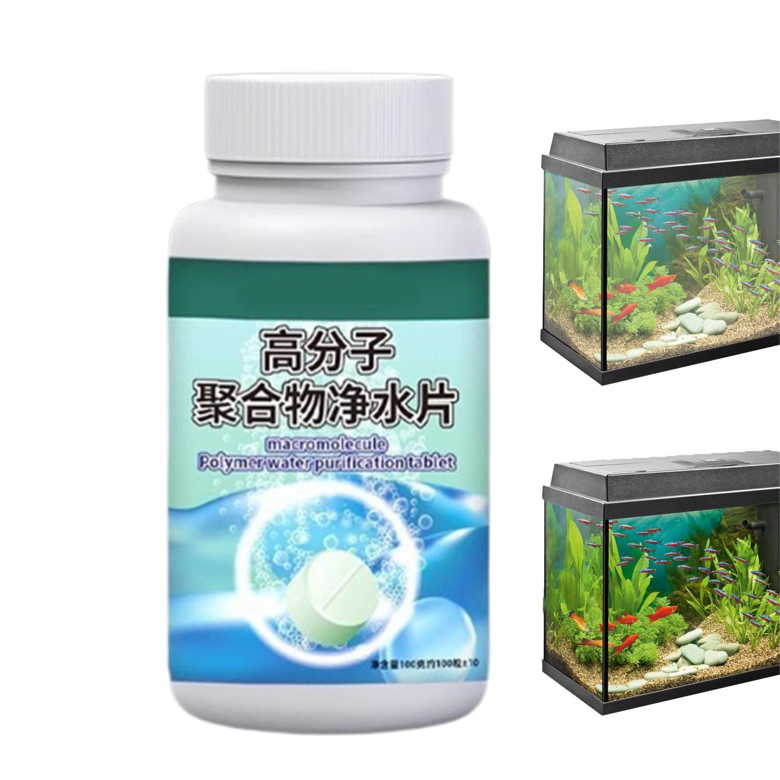 Aquarium Fish Betta - Tablettes purifiantes pour aquarium, éliminateur d'algues,