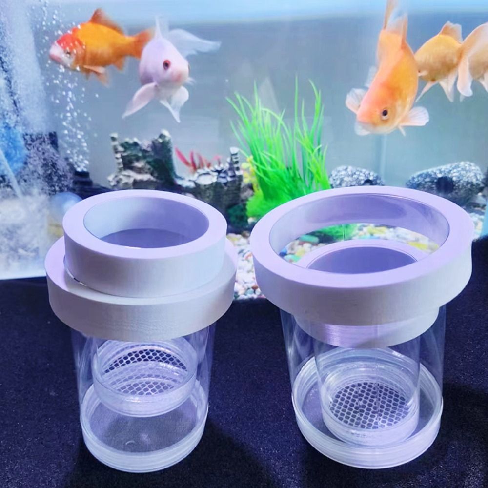 Aquarium Fish Feeder - Boîte d'isolation flottante en plastique pour