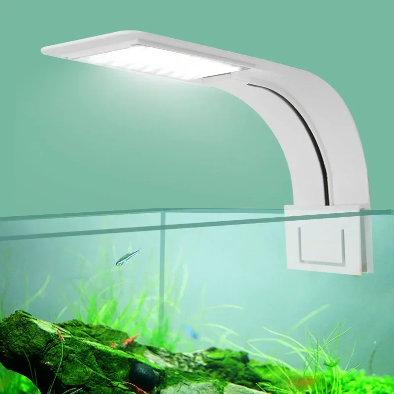Fish In Aquarium Picture - Lumière d'aquarium LED Ultra mince 5W/10W/15W,