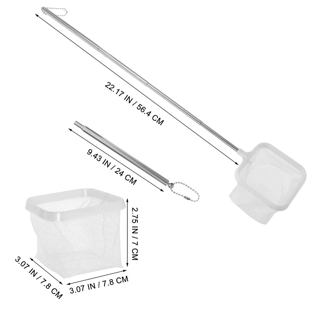 Lot de 2 épuisettes en acier i - Aquarium Fish Betta avis et prix