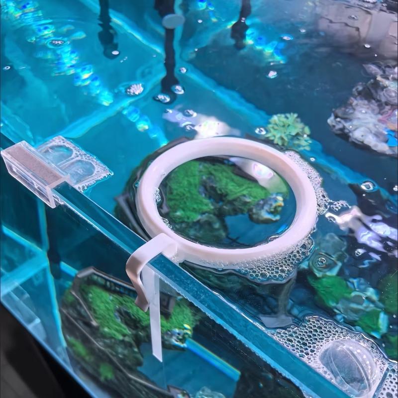 1 ensemble d'anneaux d'aliment - Aquarium Fish Feeder avis et prix