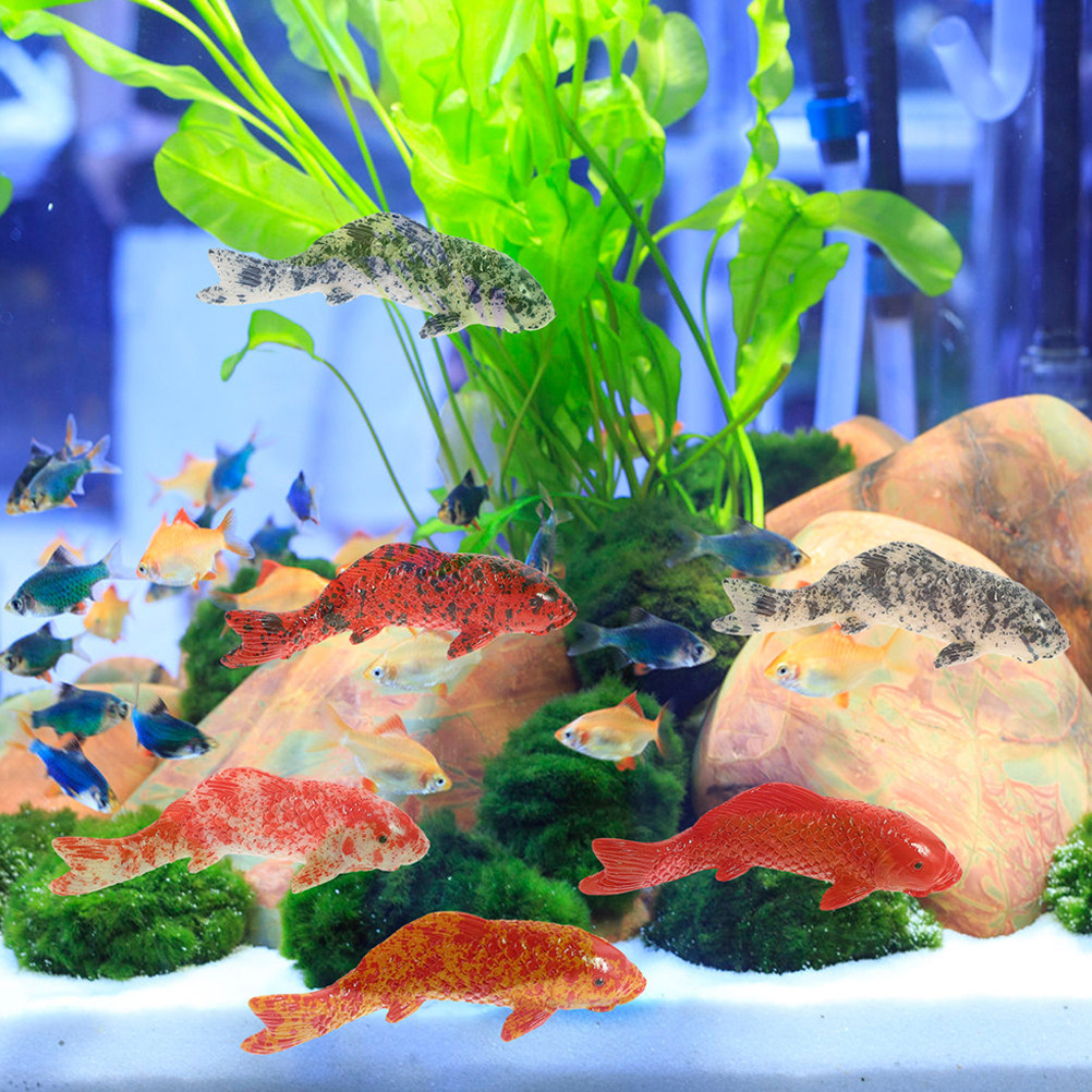 10 mini-statues de poissons Ko - Aquarium Fish Koi avis et prix