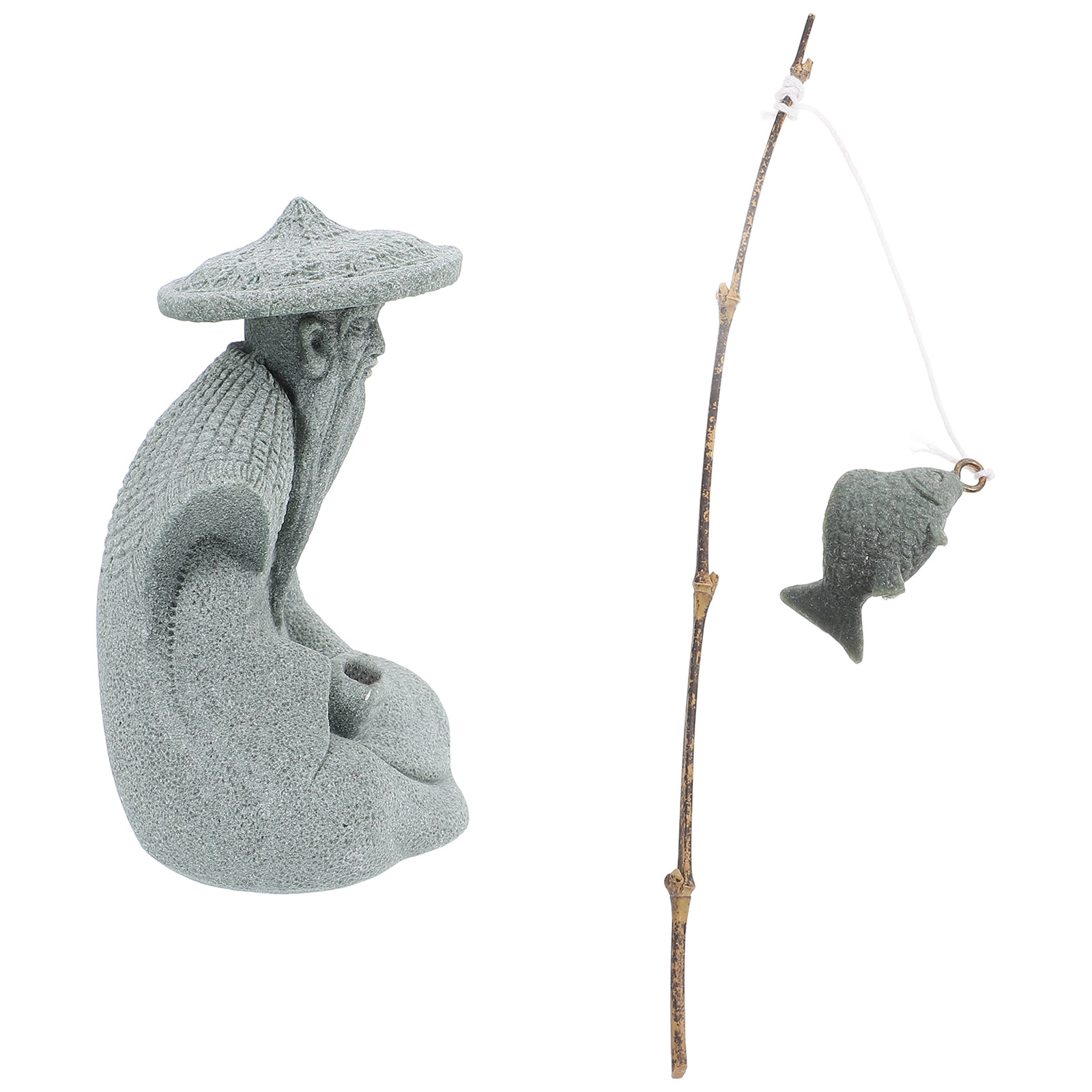 Petite statue de pêcheur en ré - Aquarium Fish Japanese avis et prix