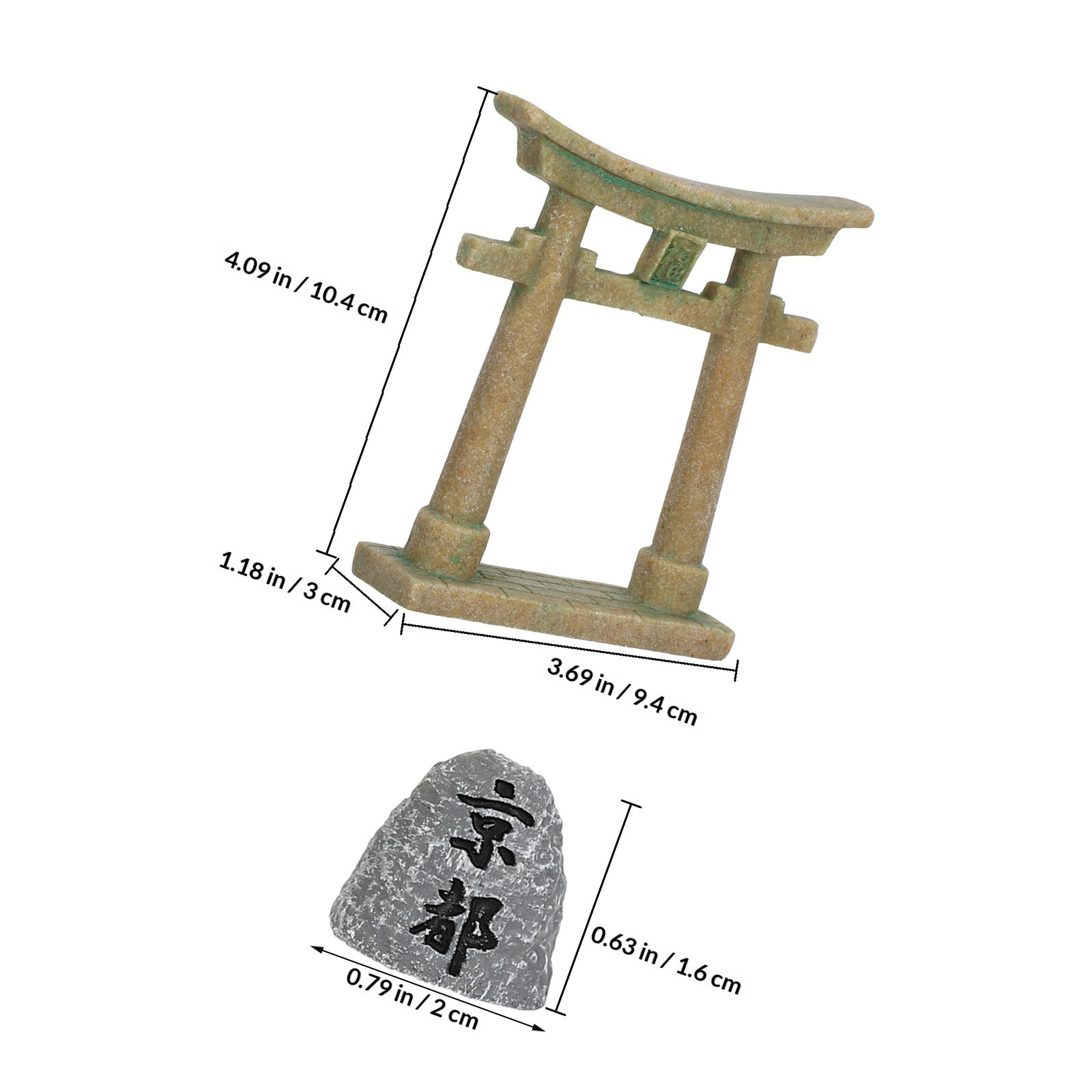 Miniature de portail Torii jap - Aquarium Fish Japanese avis et prix