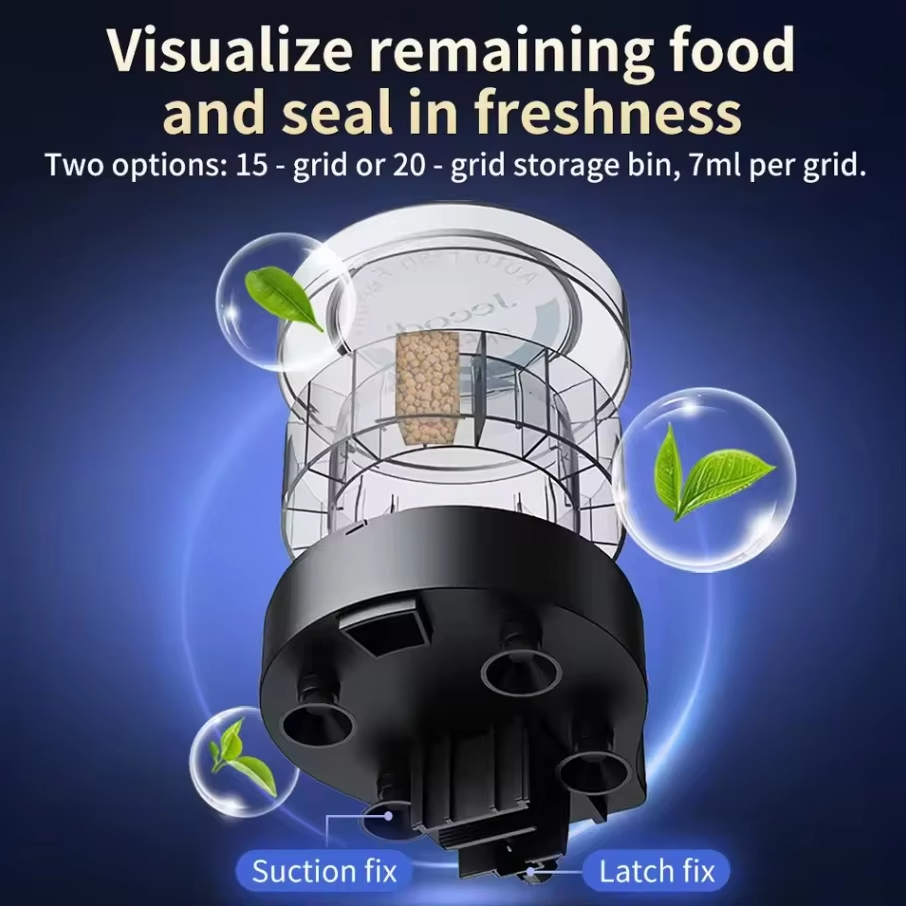 Distributeur automatique de no - Aquarium Fish Feeder avis et prix