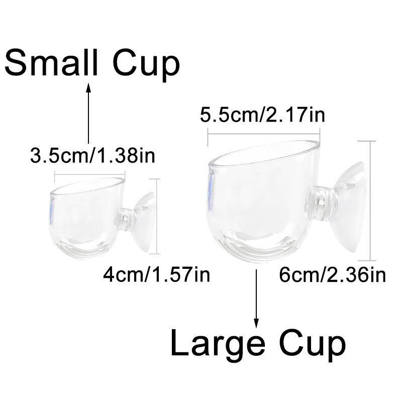 Pot de tasse de plante de déco - Aquarium Fish Feeder avis et prix