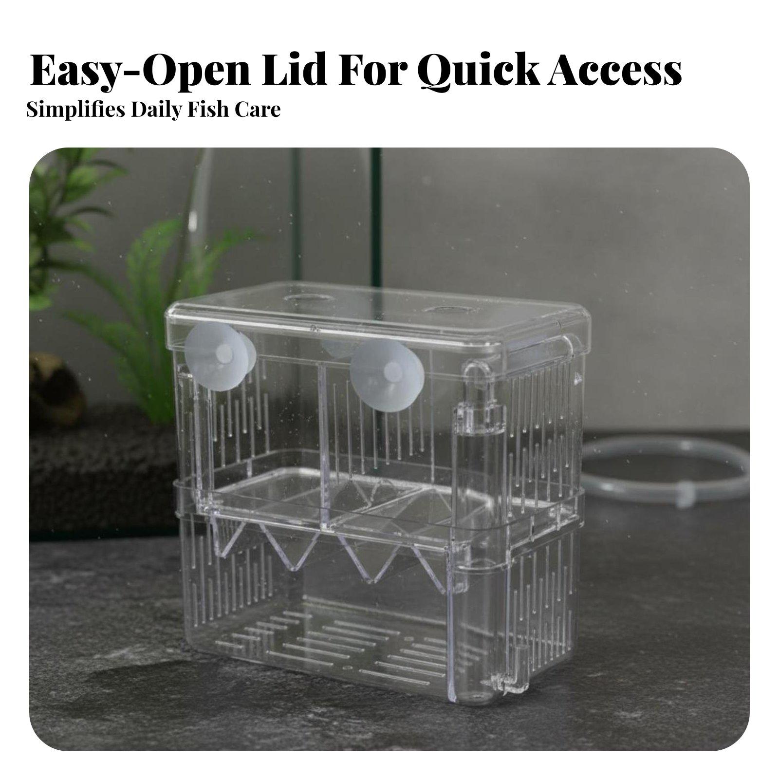 Bac d'élevage double couche po - Aquarium Fish Usa avis et prix