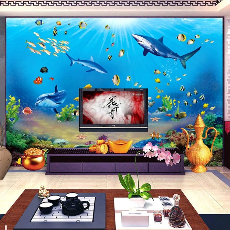 Papier peint personnalisé HD,  - Aquarium Fish Wallpaper Hd avis et prix