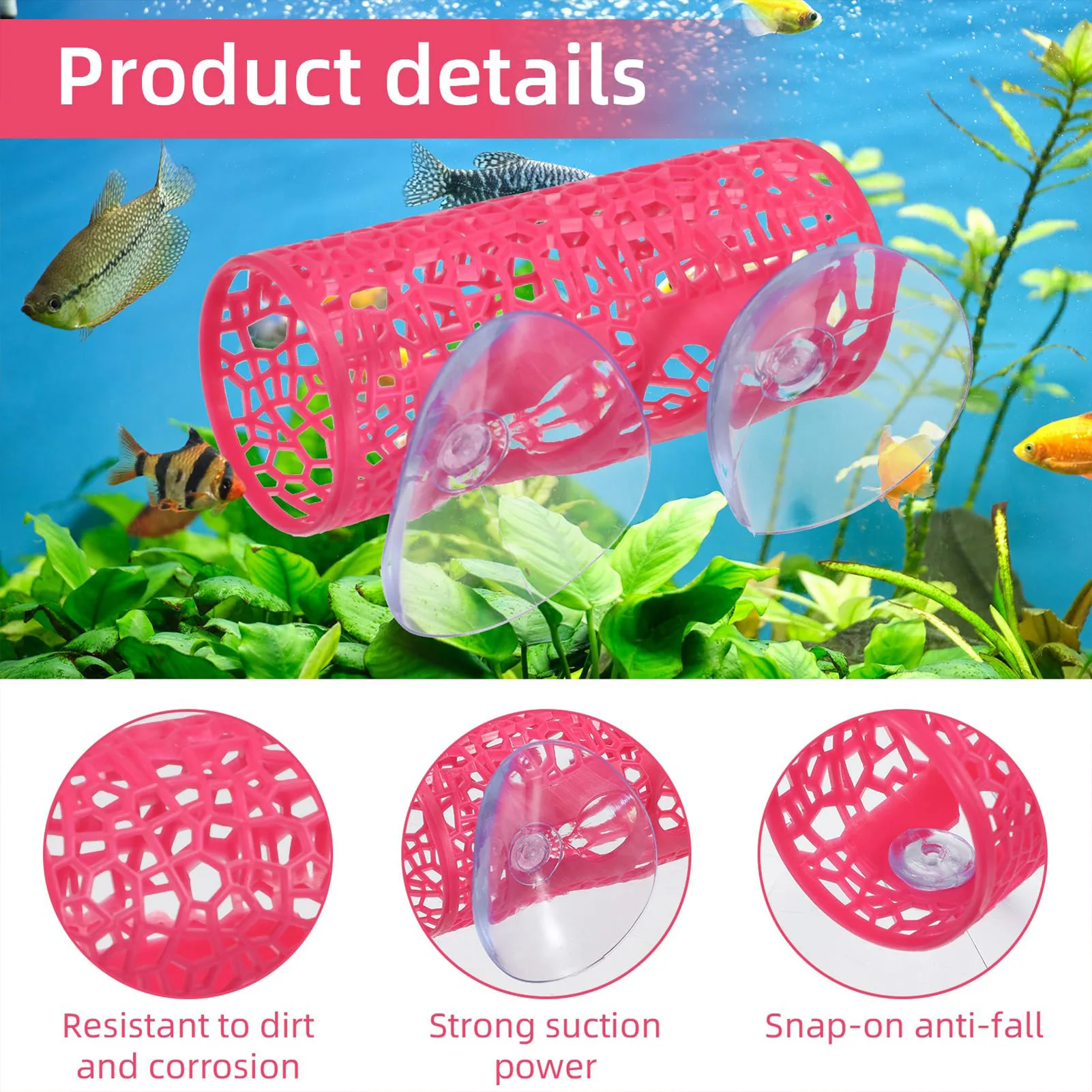 Tunnel pour poissons d'aquariu - Aquarium Fish Feeder avis et prix