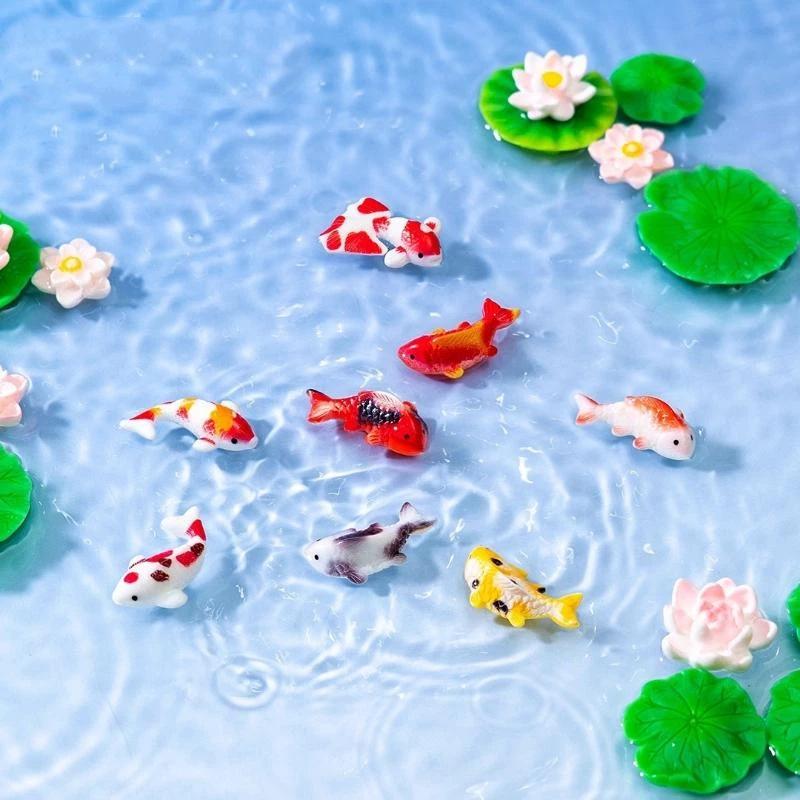 Mini figurines de poissons Koi - Aquarium Fish Koi avis et prix