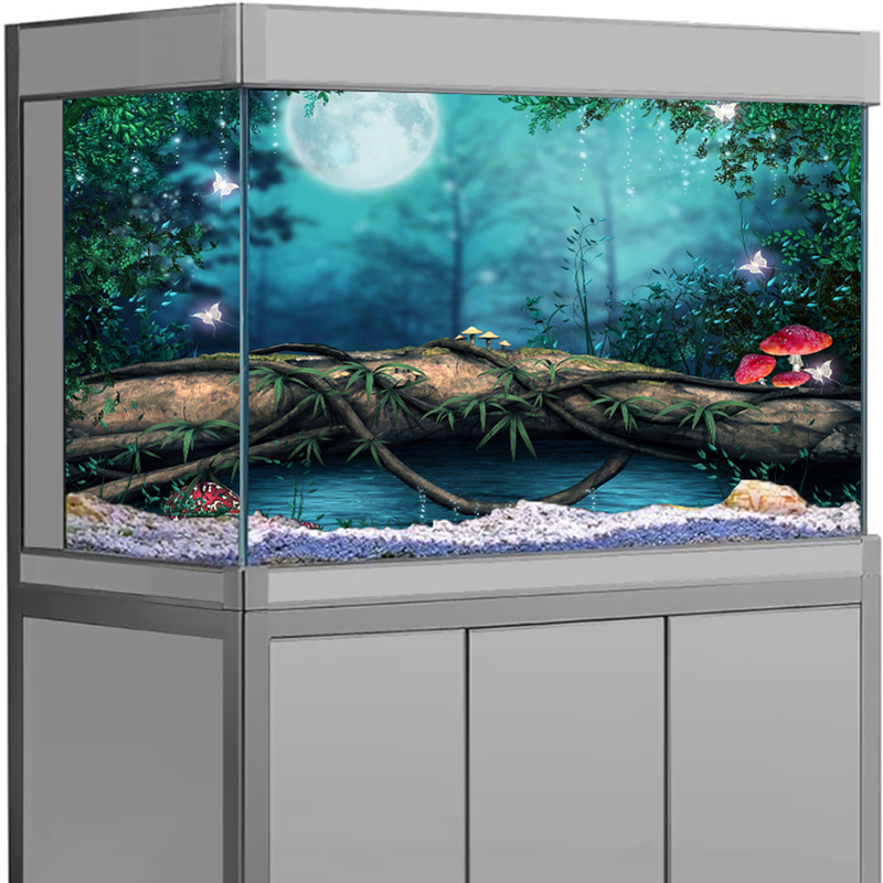 Autocollant de fond d'aquarium - Aquarium Fish Wallpaper Hd avis et prix