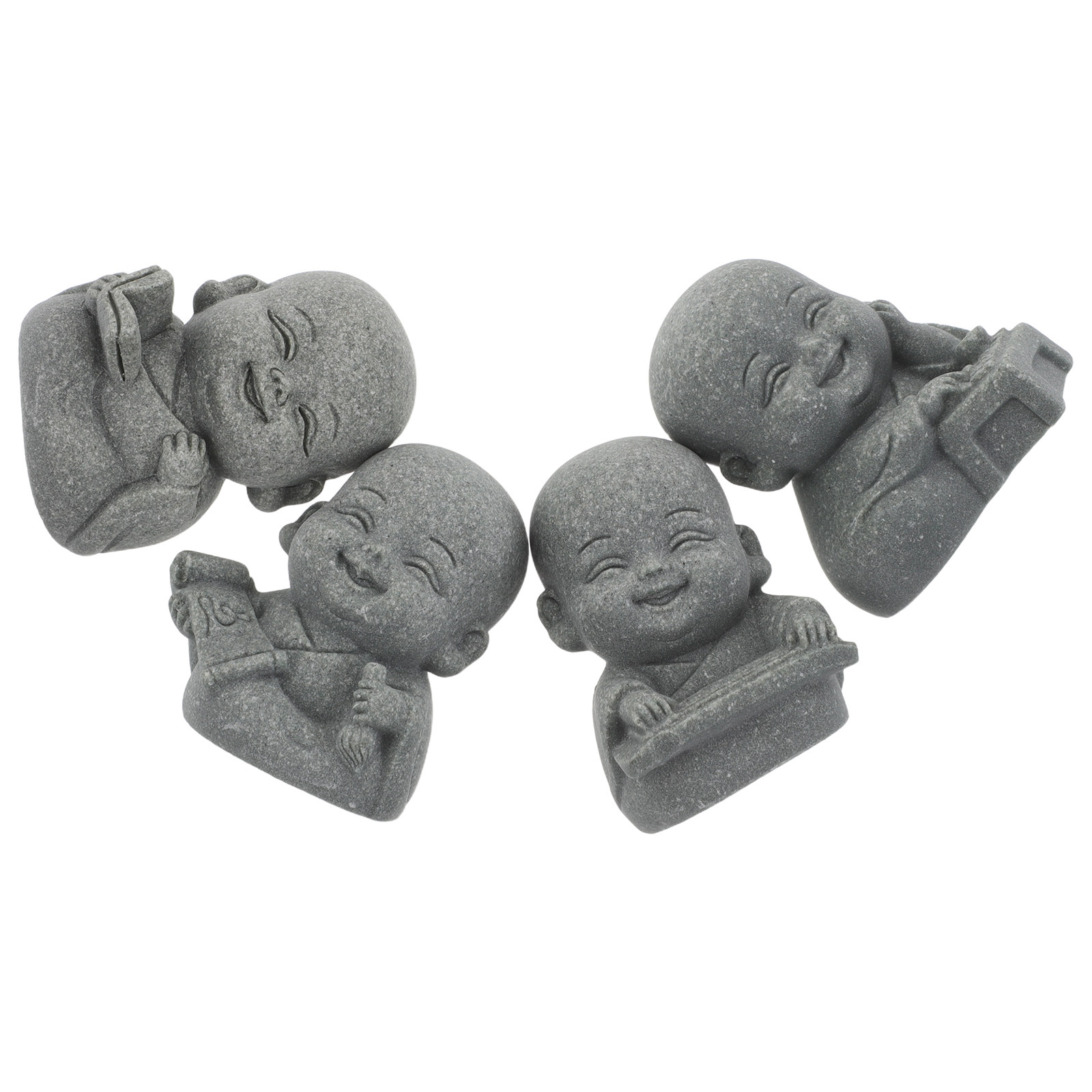 4 pièces de statues de moine z - Aquarium Fish Japanese avis et prix
