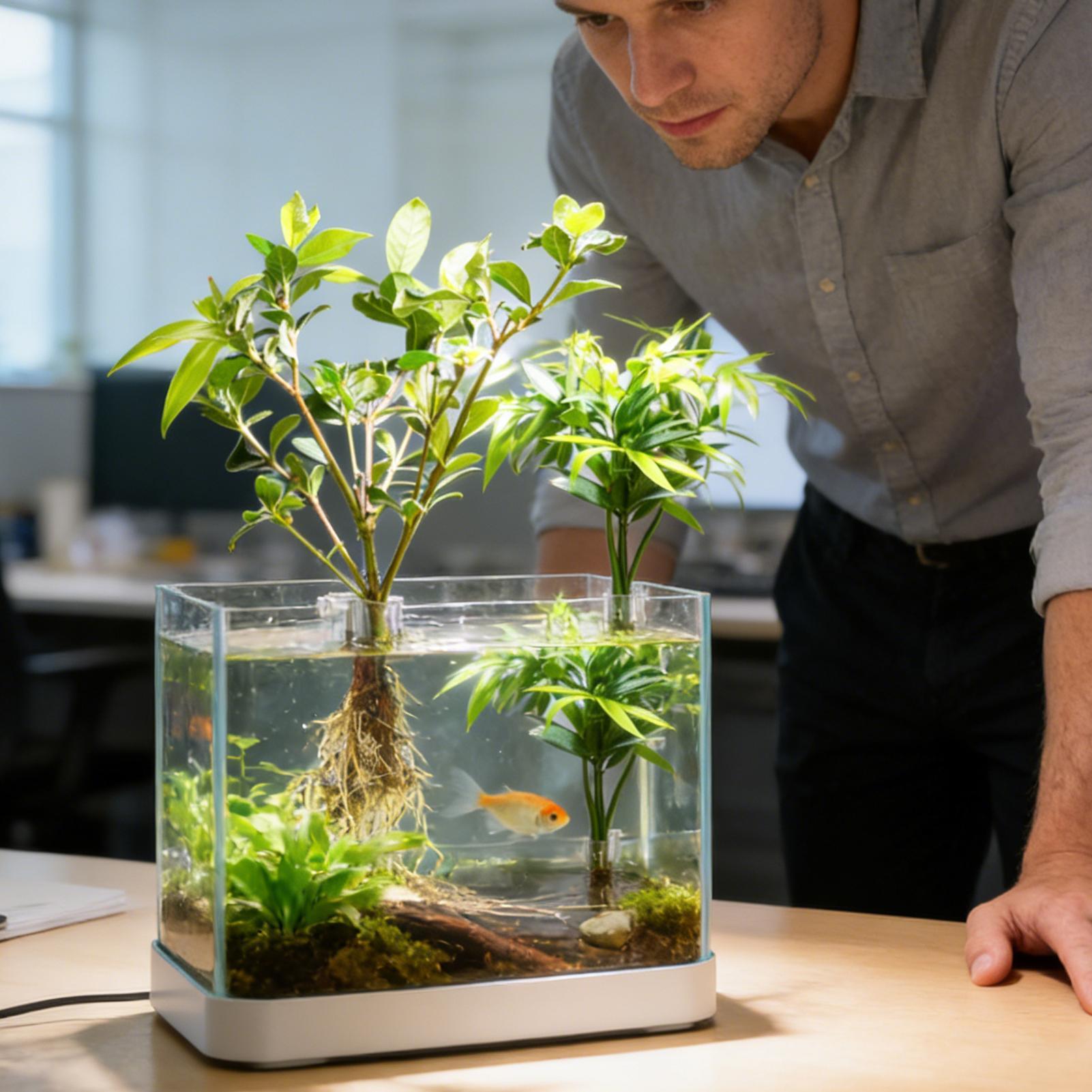 Mini pot de culture pour aquar - Aquarium Fish Feeder avis et prix