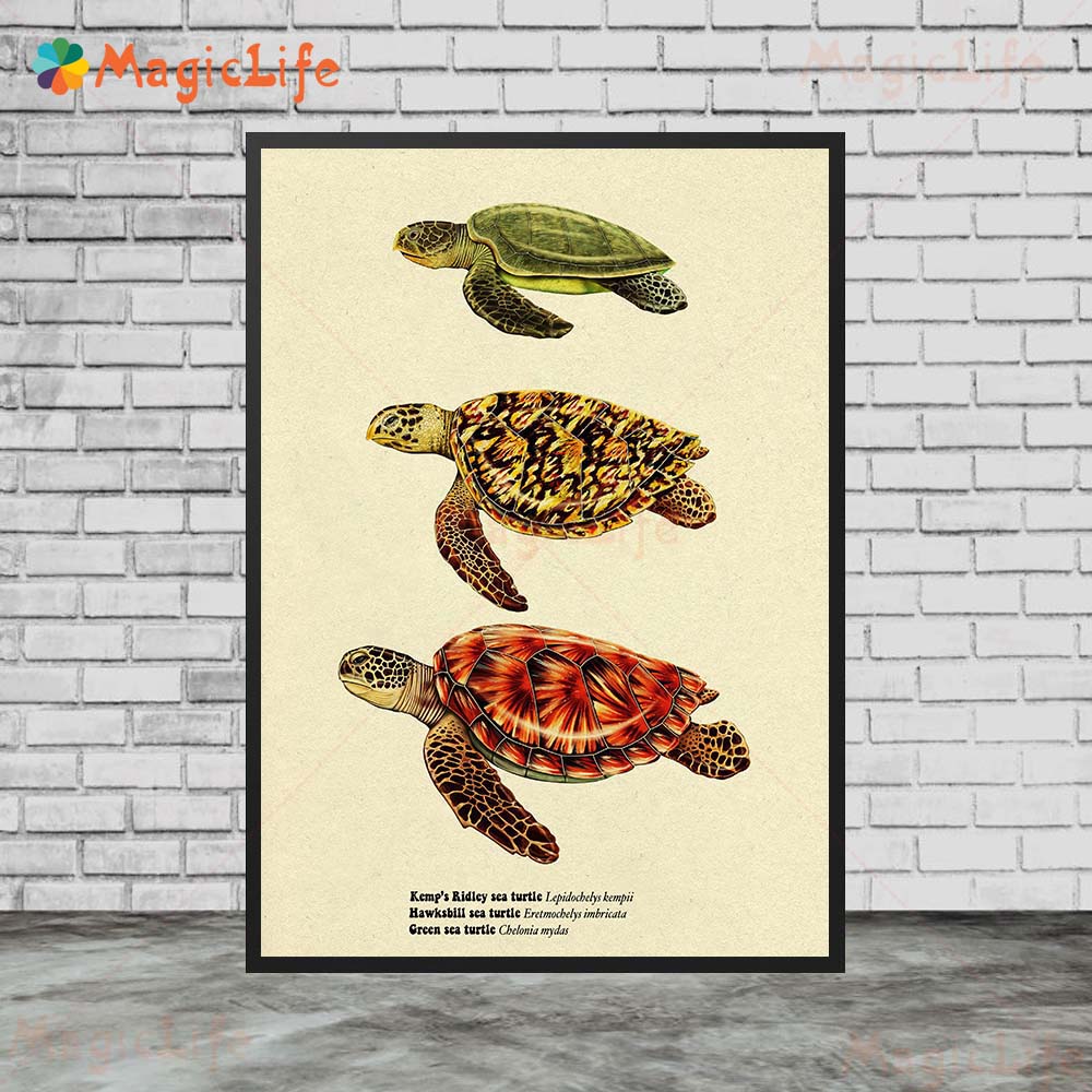 Affiches murales vintage de po - Fish In Aquarium Picture avis et prix