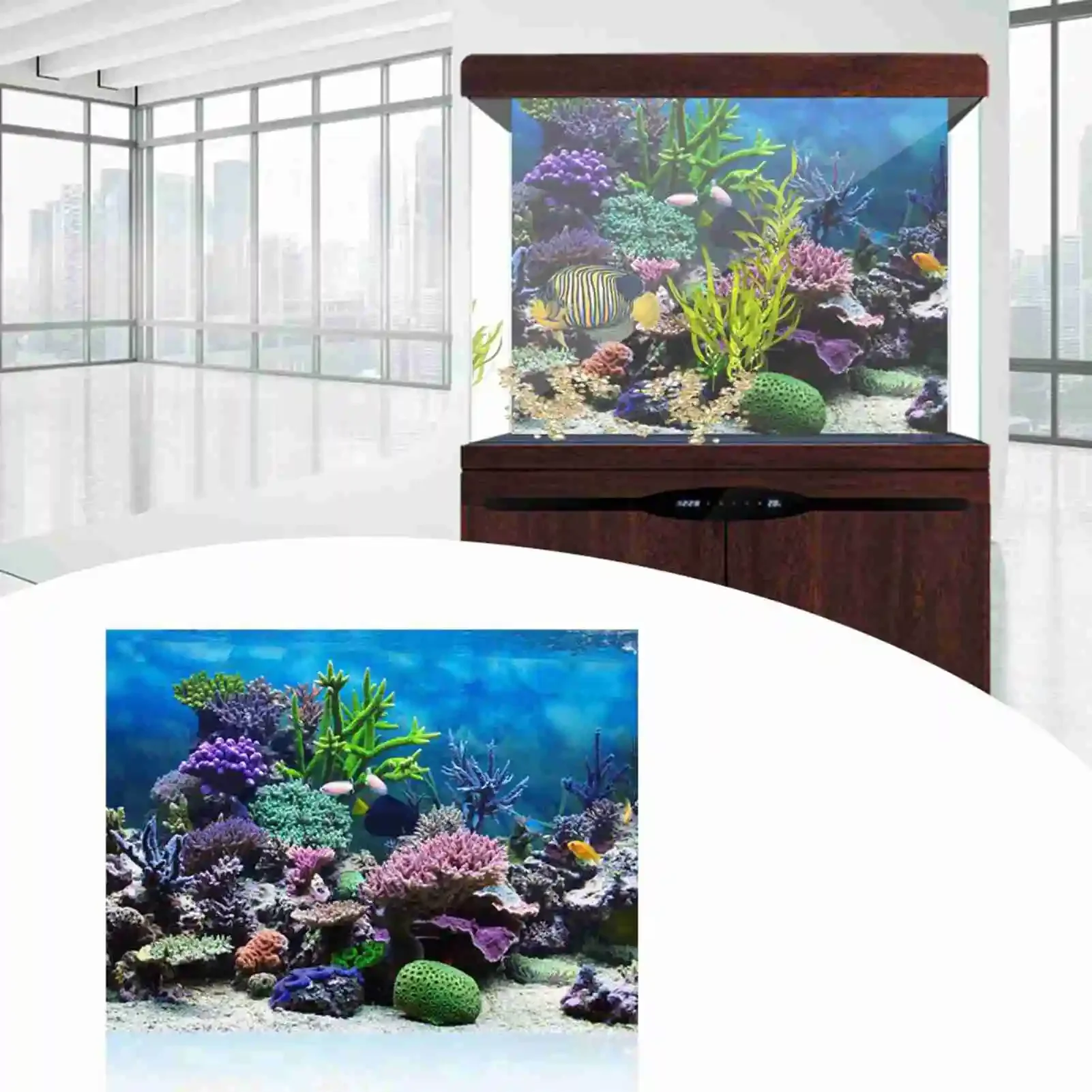 Affiche de paysage d'aquarium  - Aquarium Fish Wallpaper Hd avis et prix