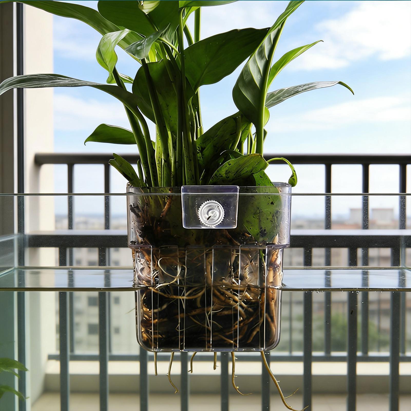 Support transparent suspendabl - Aquarium Fish Pot avis et prix
