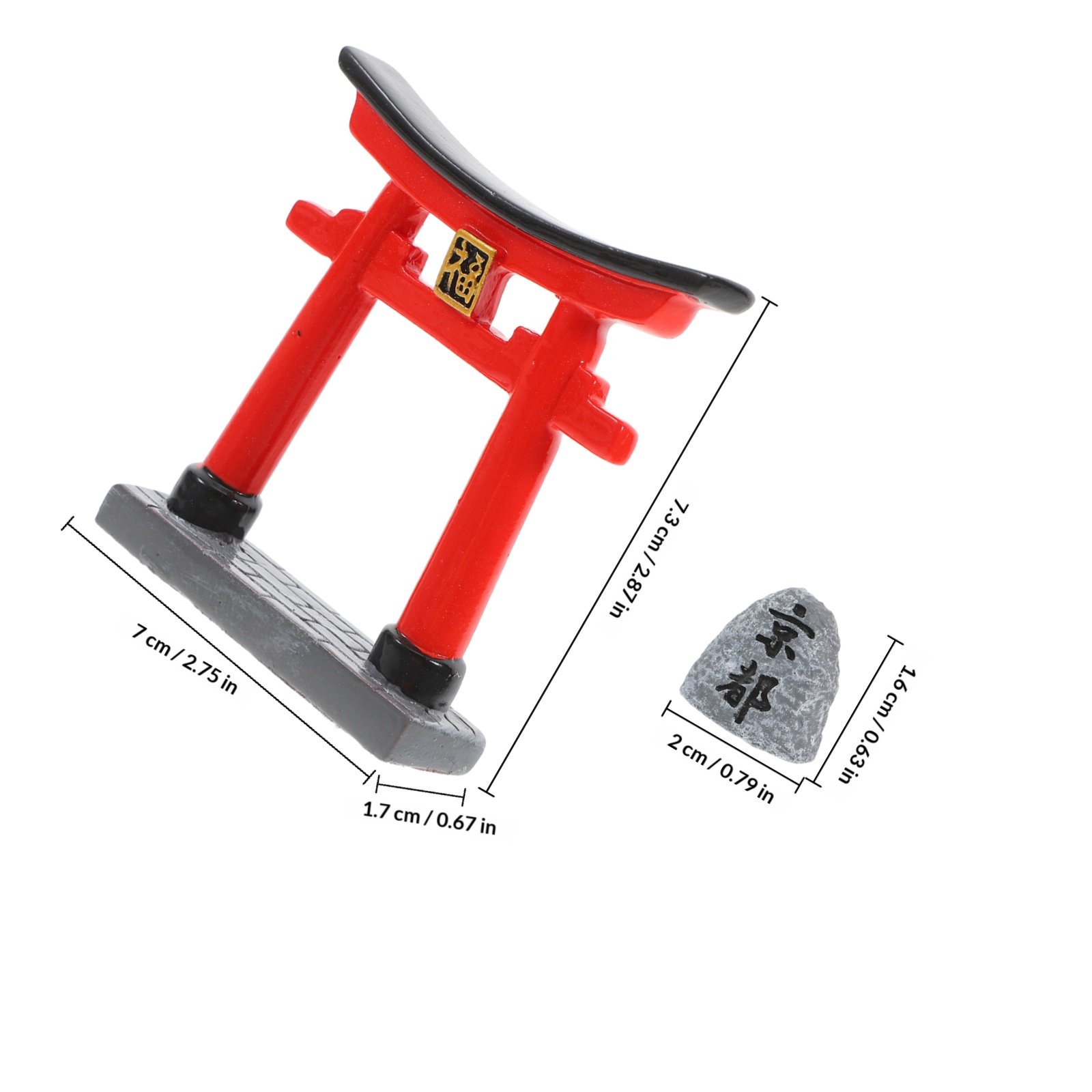 Miniature de portail Torii jap - Aquarium Fish Japanese avis et prix