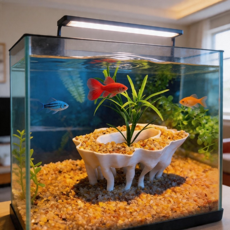 Plantes d'aquarium imprimées e - Aquarium Fish Pot avis et prix