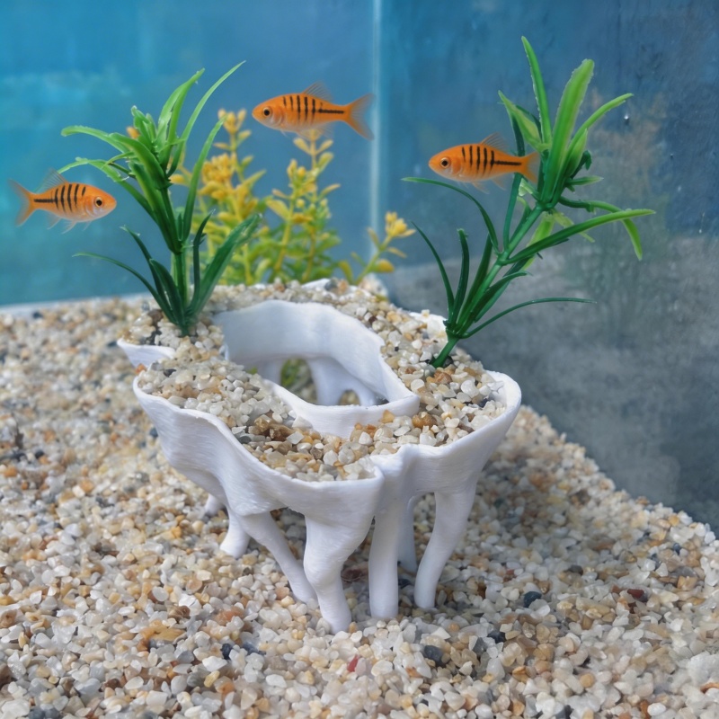 Plantes d'aquarium imprimées e - Aquarium Fish Pot avis et prix